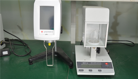 Viscosity and density measuring instrument